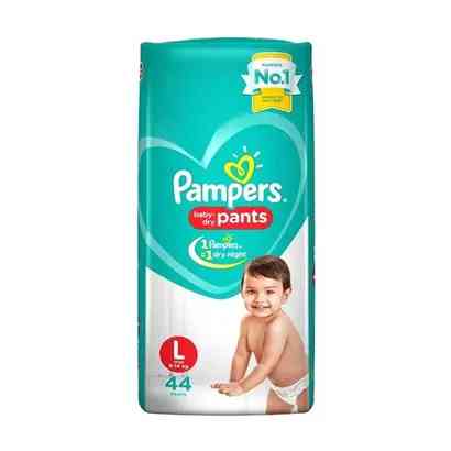 Pampers Baby Dry Pants Diaper (L 9-14 kg) 46 pcs